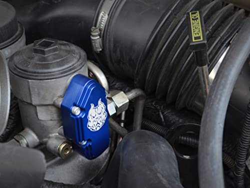 Sinister Diesel Blue Spring Kit with Billet Spring Housing - Fuel Regulator Kit - 2003-2007 Ford Blue Spring Kit 6.0 Powerstroke – Fast Install – Replace OE # 3C3Z-9T517-AG 3C3Z9T517AG