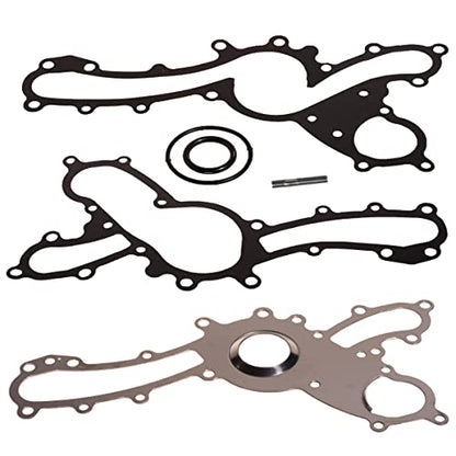AUQDD AW6143 Professional Water Pump Kit With Gasket Fit For (To 10-2017) 2006 Lexus GS300 /07-15 GS350 /07-18 GS450h /06-15 IS250 /06-17 IS350 /16-17 IS300 RC300 RC350 - size: AW6143
