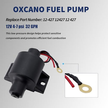 12-427 32 GPH Mighty Mite Electric Fuel Pump 12V 4-7 PSI - style: ‎12-427