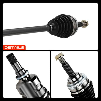 A-Premium Front Right Passenger Side CV Axle Shaft Assembly - style: Front Passenger Side