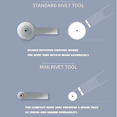 9-Wheel Model Rivet Maker Tool, Large Diameter, 3 Gear Groups - size: RM-B1+2+3