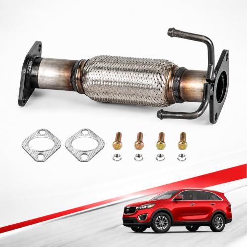 52581 Exhaust Pipe for 11-13 Kia Sorento 2.4L 10-12 Santa Fe 2.4L FP11 - size: Kia Sorento/Hyundai Santa Fe