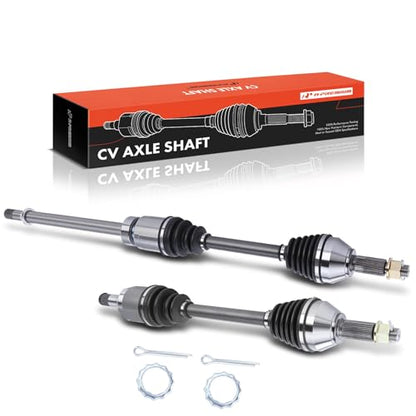 A-Premium Set of 2 Front CV Axle Shaft Assembly - style: Front Driver and Passenger Side