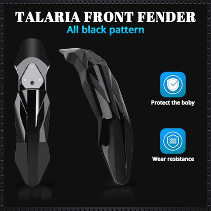 Motorcycle Front Fender Mud Guard for Talaria Sting X3/MX3/MX4 Black - color: Black