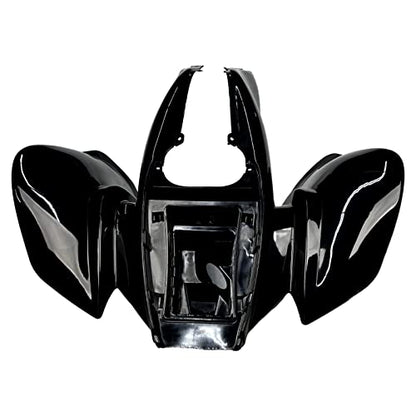 RedCap ATV Quad Body Plastic fender 110 125cc RedCat VX 150cc Baja 90 Roketa Yamoto 250cc (Black) - color: Black
