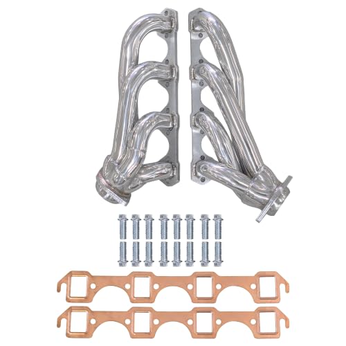 Ceramic Coated Shorty Headers For 1979-1993 Ford Mustang 5.0L Foxbody GT LX - size: Ceramic Coated Shortys 5.0L Fox Body Mustang