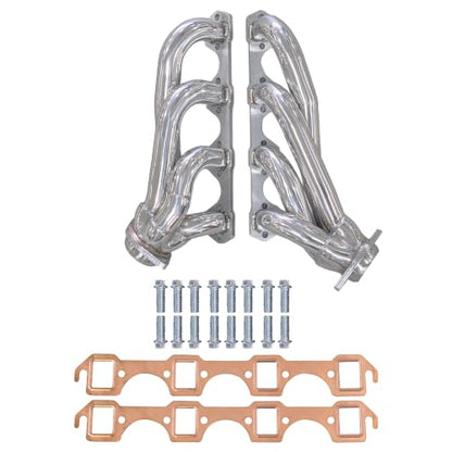 Ceramic Coated Shorty Headers For 1979-1993 Ford Mustang 5.0L Foxbody GT LX - size: Ceramic Coated Shortys 5.0L Fox Body Mustang