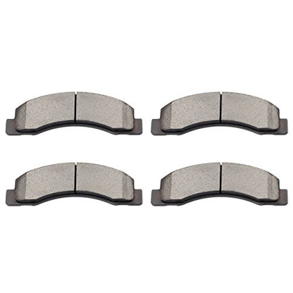 4pcs Front Brake Pads, ECCPP Brake Pads Kits For Ford For F-250 2000-2004 - size: Front D824-7625