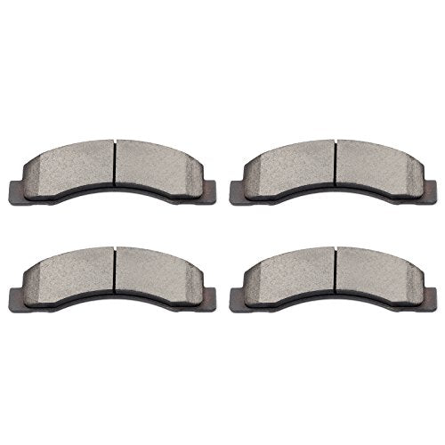 4pcs Front Brake Pads, ECCPP Brake Pads Kits For Ford For F-250 2000-2004 - size: Front D824-7625
