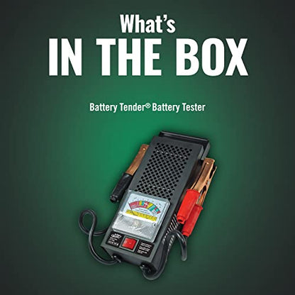 Battery Tender Battery Load Tester 12 Volt at 100 Amps / 6 Volt at 50 Amps Battery Tester - Test Battery Load for 12V or 6V Batteries - Battery Health Checker, Check Starter Motor Draw - 026-0020