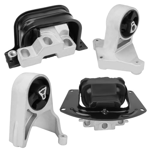 Engine Motor Transmission Mount Kit Replacement for Chrysler Sebring - size: 4PCS-Compatible with #A3034 A3049 A2841HY A2842HY