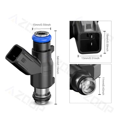 Fuel Injector for GMC Sierra 1500/Savana/Yukon (2010-2017) 4.8L 5.3L 6.0L - size: For Savana 1500/Yukon 5.3L Flex (2010-2014)