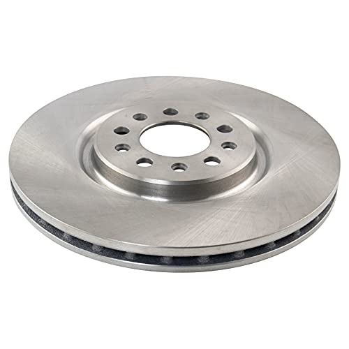 TRQ Front Brake Pad and Rotor Set Ceramic Vented Rotors - style: BKA14196