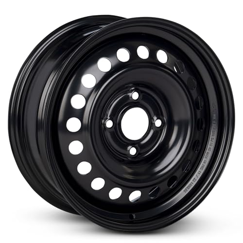 For 2007-2012 Nissan Sentra 16 Inch Painted Black Rim - OE Direct Replacement - Road Ready Car Wheel - size: Fits: 2007-2012 Nissan Sentra - 16x6.5