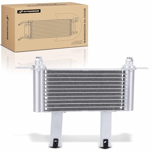 A-Premium Transmission Oil Cooler Compatible with Chevrolet, GMC, Cadillac