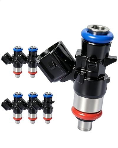 Fuel Injector Compatible with 17-24 Jeep Ram Chrysler Dodge, V6 3.6L - size: 6-Count