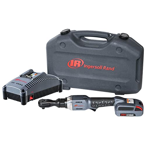 Ingersoll Rand R3130-K12 20V 3/8" Drive Cordless Ratchet Wrench Kit - size: 3/8", style: 1 Battery Kit