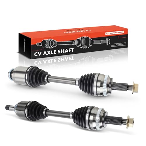 A-Premium Set of 2 Front CV Axle Shaft Assembly - style: Front Driver and Passenger Side