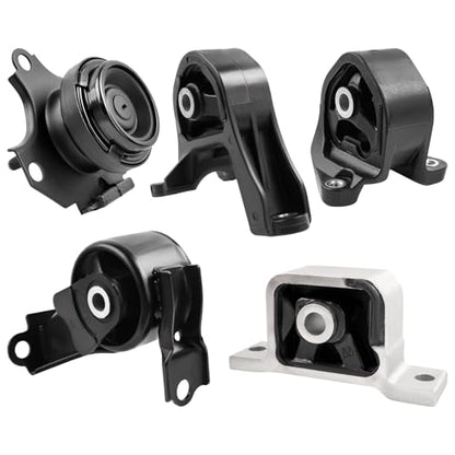 5PCS Engine Motor Mount and Transmission Kits for 2002-2006 CRV 2.4L AUTO - size: 50721S5C003