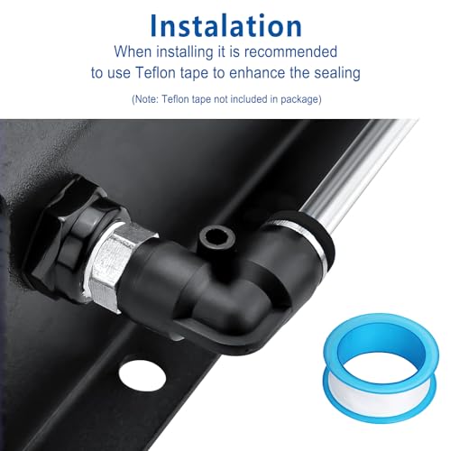 LokoCar Radiator Coolant Overflow Recover Tank 2L Universal Aluminum Black - color: Black, size: 2 Litres