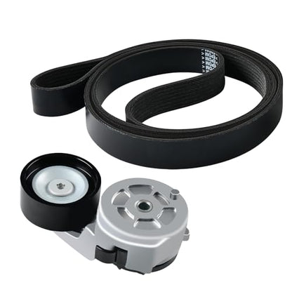 Tecoom Automotive Replacement Serpentine Belt Tensioner Idler Pulley Set - size: 90K-38157A