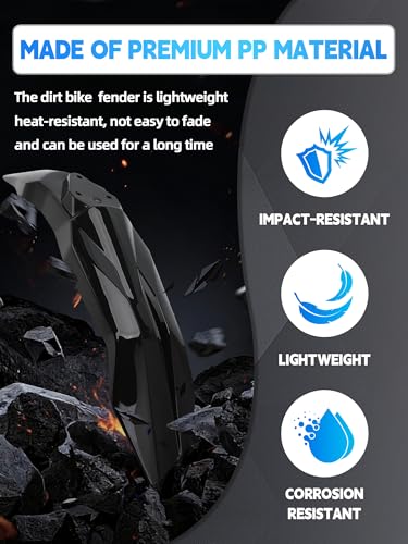 Front Fender for Talaria Sting MX3 R MX4 MX5 Pro-Black - color: Black-3