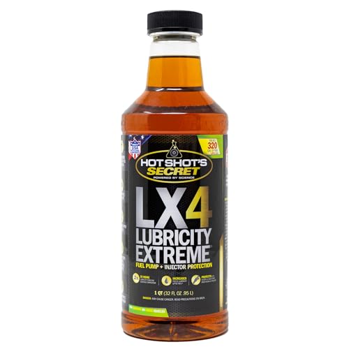 Hot Shot's Secret LX4 Lubricity Extreme Fuel Additive, 32 oz - style: 32 fl. oz. (1 Count)
