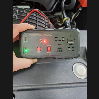 Automotive Relay Tester, Car Battery & Alternator Test Kit 12V
