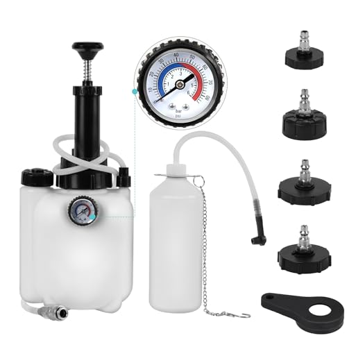 3L Power Brake Pressure Bleeder Kit, Manual Brake Bleeder Fluid Pump Tool