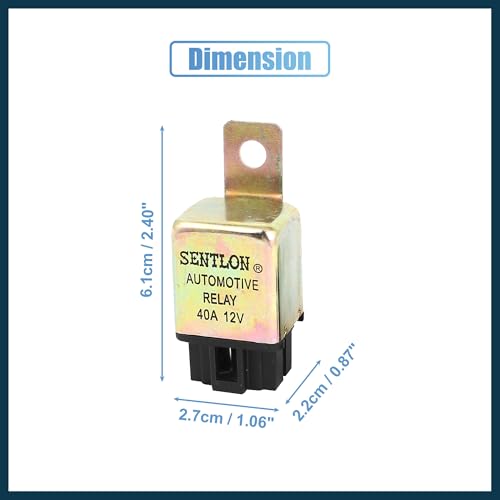 2 Pcs D1503074/388 HKAR-1A12D 4 Pin 12V 14V DC 40A Universal Car Vehicle Motor Fuse Relay Switch Power Automotive Parts