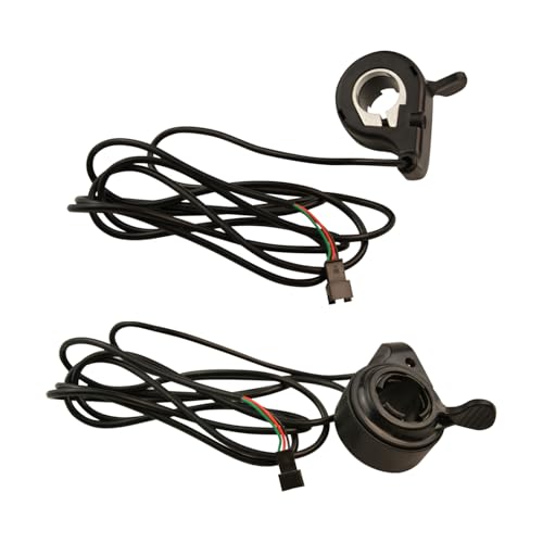 2Pcs Thumb Throttle Speed Control, 7/8inch Universal E-Bike Thumb Throttle