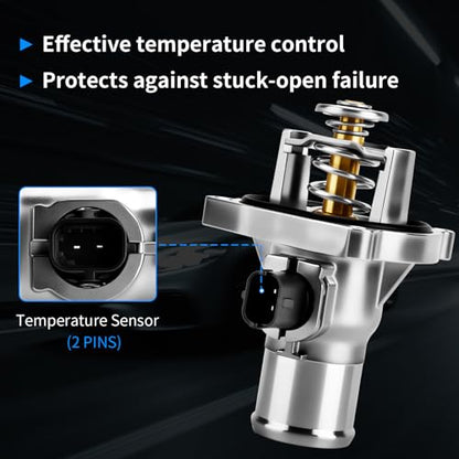 Engine Coolant Thermostat Housing Assembly for Chevrolet Chevy 902-821