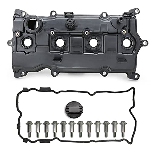MITZONE Engine Valve Cover Compatible with 2014-2017 Nissan Altima Rogue Murano 2014 Pathfinder 2014-2017 Infiniti Qx60 2.5L Replace # 13264-3KY0A - color: 2014+ Altima Rogue