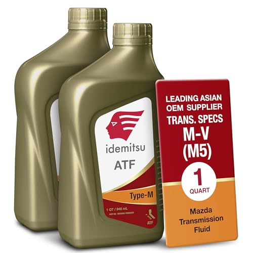 Idemitsu ATF Type M Transmission Fluid for Mazda – 1 Qt, 2 Pack - size: 1 Quart, Case of 2