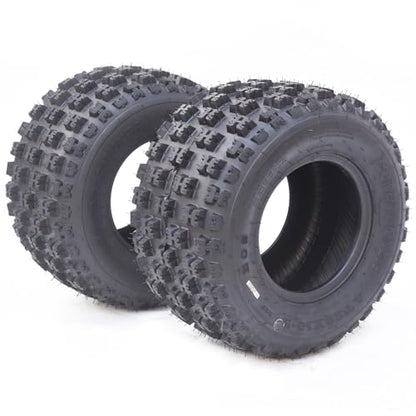 22x10-10 ATV/UTV Tires Sand Off-Road Tires 22x10-10, All Terrain 15mm Tread Depth 22x10x10, 6 PR,Set of 2 ATV Tires, Tubeless - size: AT22x10-10-6PR