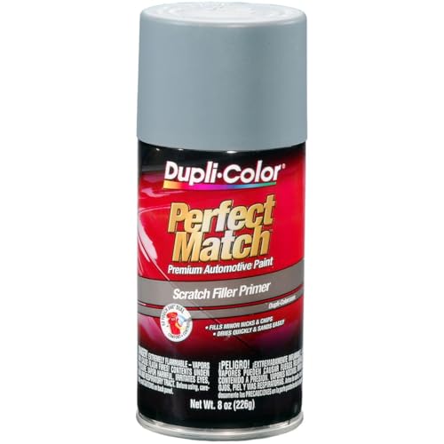 Dupli-Color BPR0031 Gray Perfect Match Scratch Filler Primer - 8 oz. Aerosol - color: Gray, size: 8 Ounce (Pack of 1), style: Universal