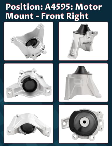 Engine & Transmission Mount Set for 2007-2011 CR-V 2.4L 4WD - size: 2007-2011 H-onda CR-V 2.4L 4WD
