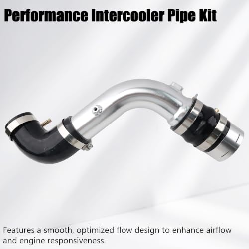 Cold Side Intercooler Pipe Kit for 2017-2024 Ford 6.7L - color: SLiver