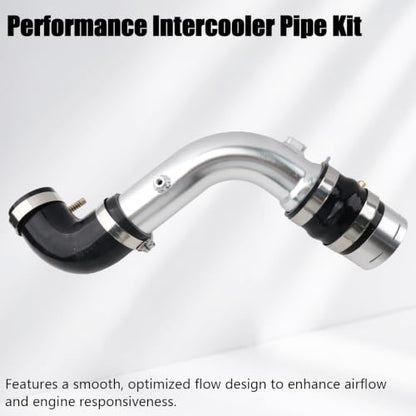 Cold Side Intercooler Pipe Kit for 2017-2024 Ford 6.7L - color: SLiver
