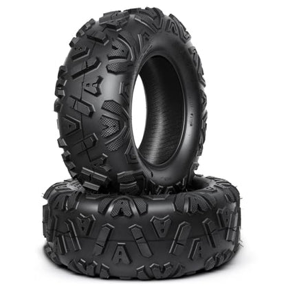 PROPARTS 24x8-12 ATV/UTV Tires, 6-Ply 24x8x12 24-8-12 All Terrain Off-Road Golf Cart Tire for Mud, Sand and Trail, Max Load 340 lbs, Tubeless, Set of 2 - size: 24x8-12