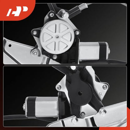 A-Premium Front Passenger Side Power Window Regulator with Motor (2-Pin) - style: Front Passenger Side (RH)