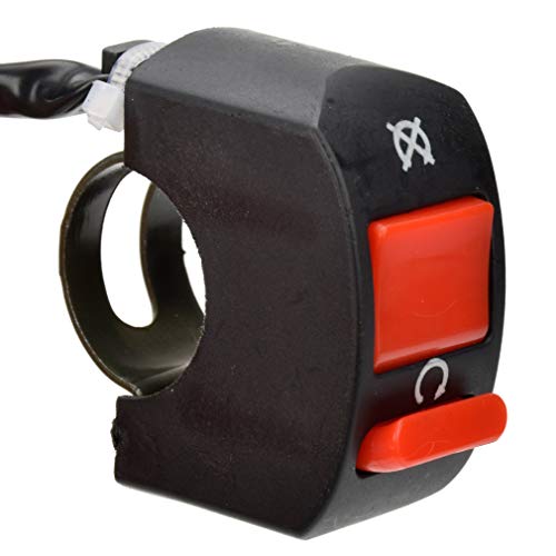 HIAORS 7/8" Handlebar On Off Kill Switch Compatible with Predator 212cc 196cc Coleman Mini Bike CT200U CT200U-EX BT200X Baja Warrior MB200 DB30 Motovox SSR Apollo CRF50 Pit Dirt Bike Motorcycle Parts