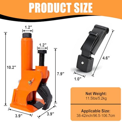 Manual Tire Bead Breaker Tool for Tire Removal, 38"-42" Bead Breaker,Orange