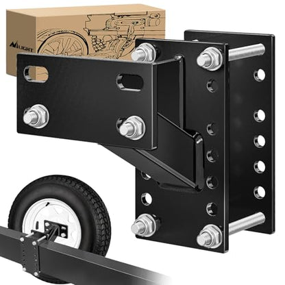 Nilight Spare Tire Carrier Fits 4 & 5 & 6 Lugs Wheels 150 Lbs - color: 4-Hole Design Spare Tire Carrier