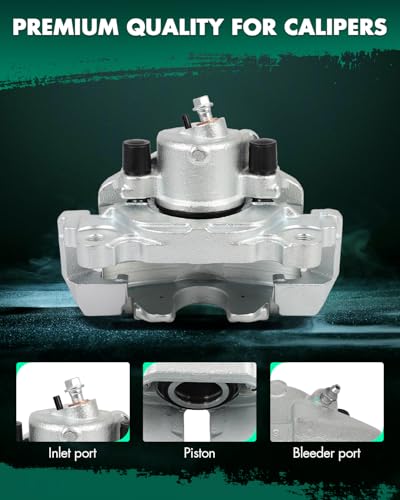 SCITOO Front Disc Brake Calipers Assembly For Audi,For Volkswagen - size: Front[19B2974 & 19B2975]
