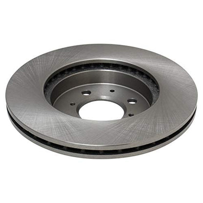 TRQ Front Ceramic Brake Pad and Rotor Set - style: BKA10569