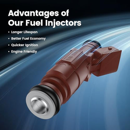 Fuel Injectors For Hyundai Elantra 1.8L 2011-2016 Kona 2.0L 2018-2021 - size: 353102E000