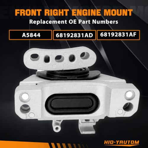 Front Right Engine Mount Compatible with Jeep Cherokee KL 2014-2022 2.4L L4