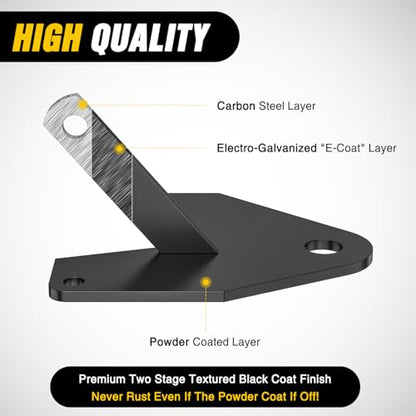 Nilight Trailer Hitch Receiver Kit | for Honda TRX 250 Recon ATV Hitch 1997-2018 - color: For Honda Recon TRX 250 1997-2018