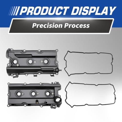 Valve Cover Pair with Gaskets Compatible with Frontier Pathfinder Xterra - size: Valve Covers + Gaskets